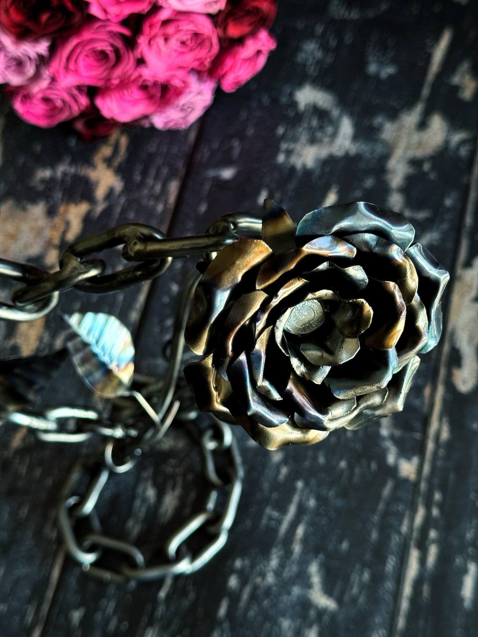 Welded Steel Rose